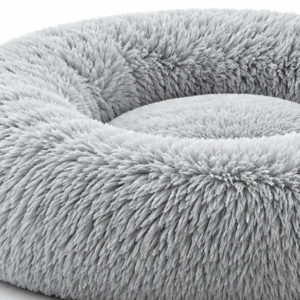 Coussin pour chat en fourrure douce chaude à poils longs - Thermora™