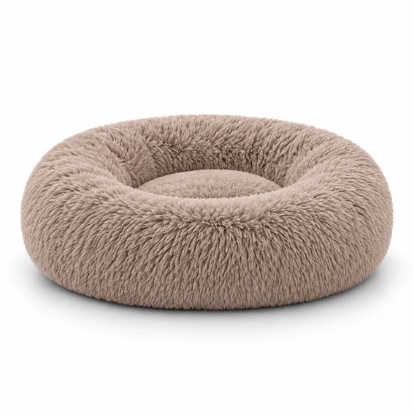 Coussin pour chat en fourrure douce chaude à poils longs - Thermora™