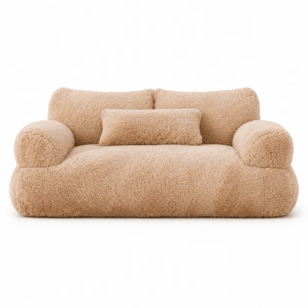 Panier canapé pour chat design peluche douce confortable - SofaSeat™