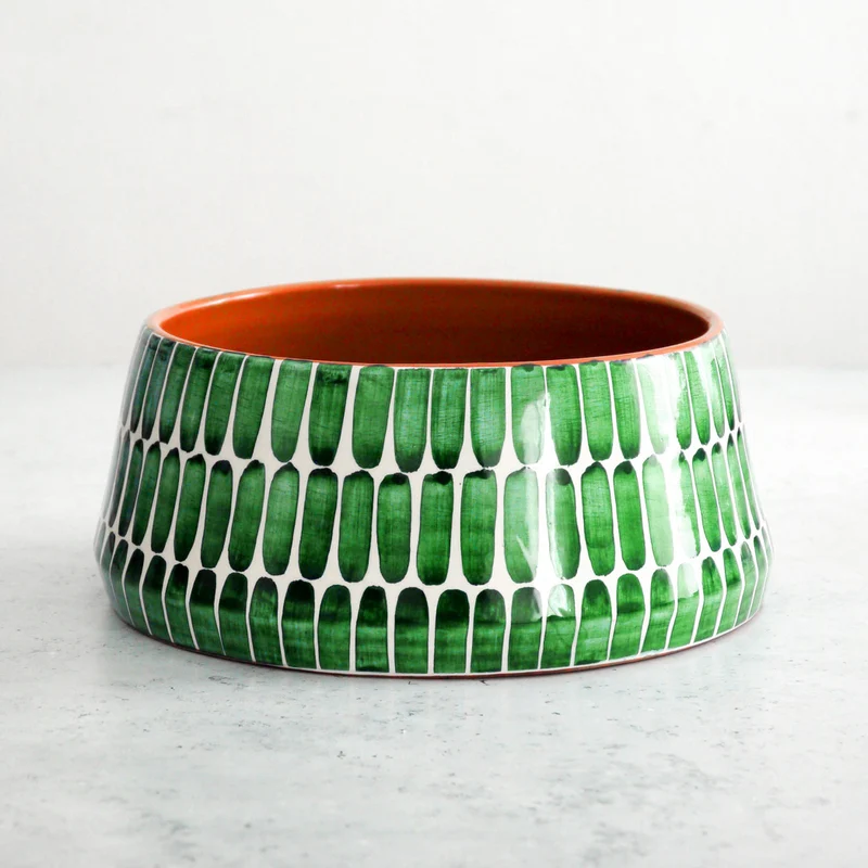 Grand bol « Dash » vert, Ø 23 cm - Livraison prévue mi-octobre