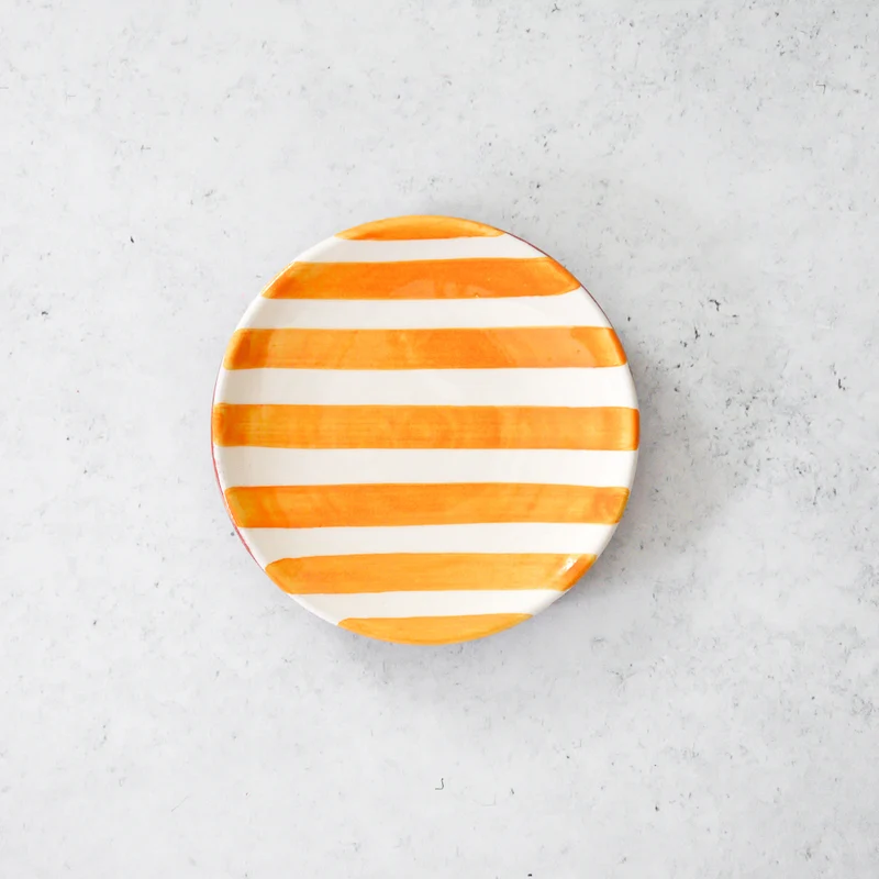 Assiette à rayures Mini , Ø 12 cm