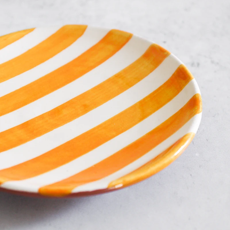 Assiette à rayures Mini , Ø 12 cm