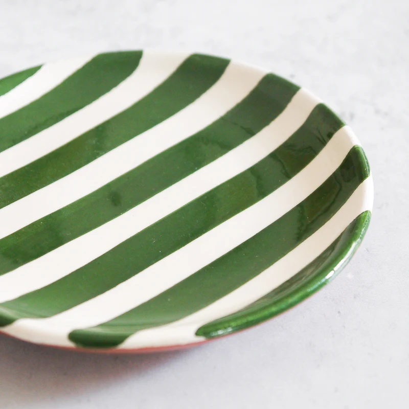 Assiette à rayures Mini , Ø 12 cm