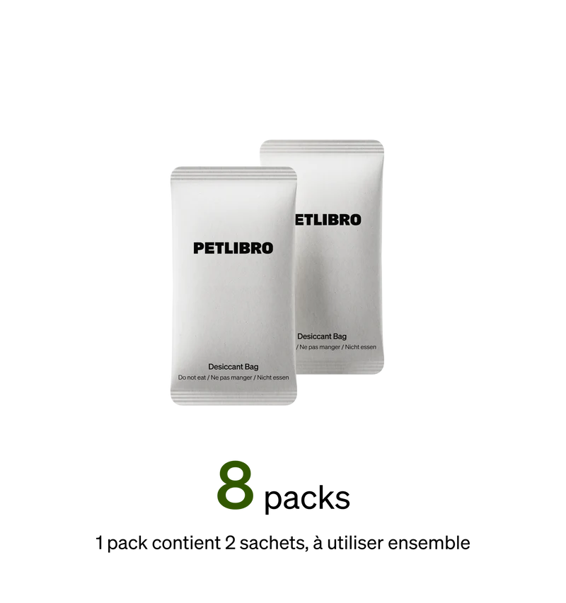 Nouveau sachet déshydratant pour aliments