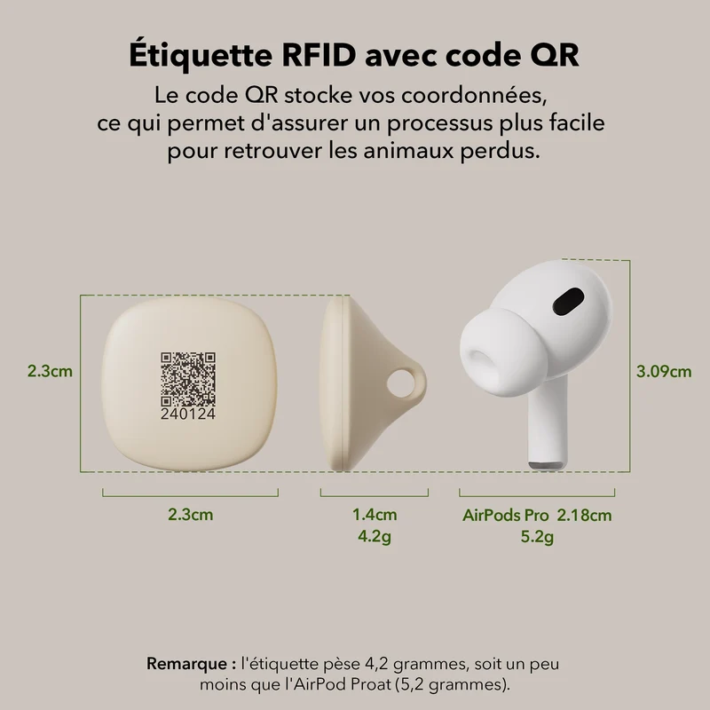 One RFID distributeur pour animaux