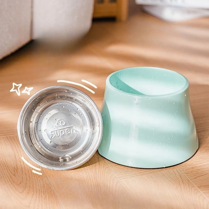 Gamelle inox surélevée pour cocker