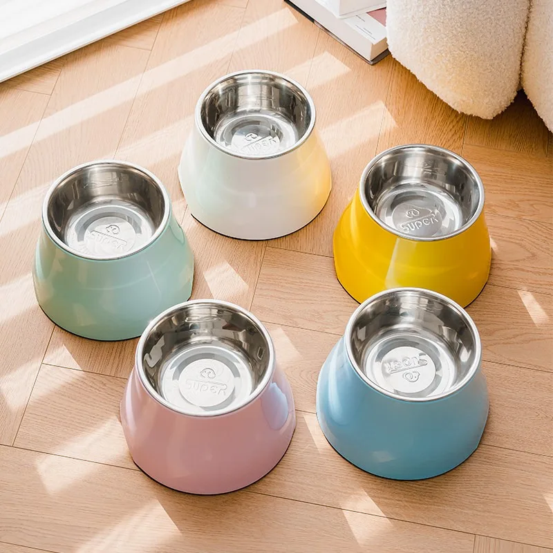 Gamelle inox surélevée pour cocker