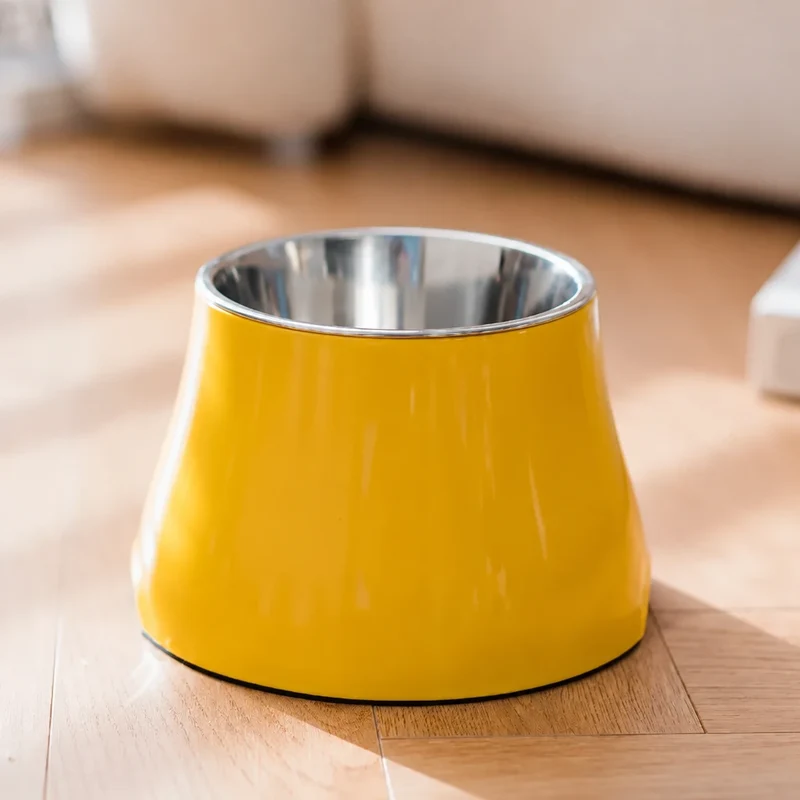 Gamelle inox surélevée pour cocker