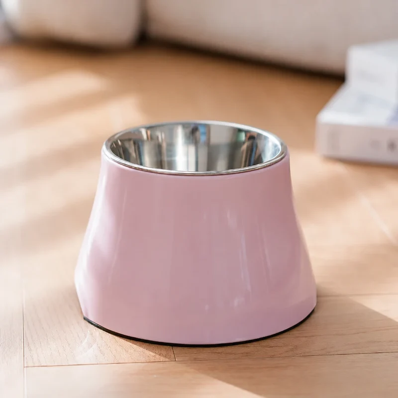 Gamelle inox surélevée pour cocker