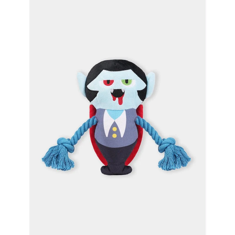 Jouet Halloween en peluche et corde pour chien - Mr Dracula 🧛 - HugSmart