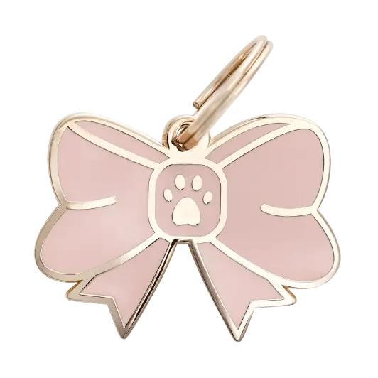 Médaille gravée pour chien personnalisable Ruban 🎀