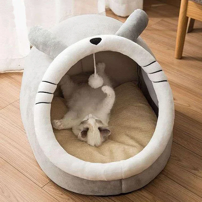 Tente-Lit pour Animaux - Grotte pour Chats et Petits Chiens