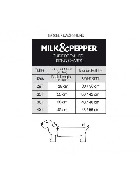 Pull col fourrure pour chien Cornelius Milk & Pepper 🐾