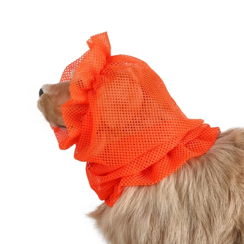 Snood respirant en maille pour cocker