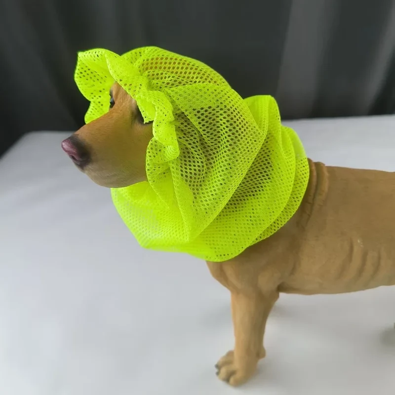 Snood respirant en maille pour cocker