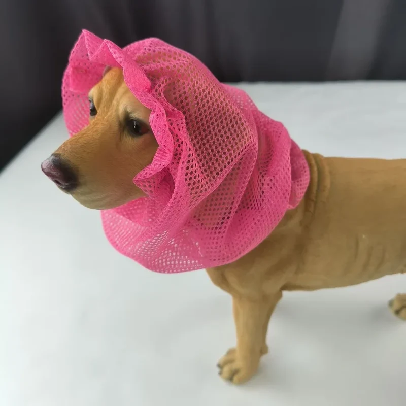Snood respirant en maille pour cocker