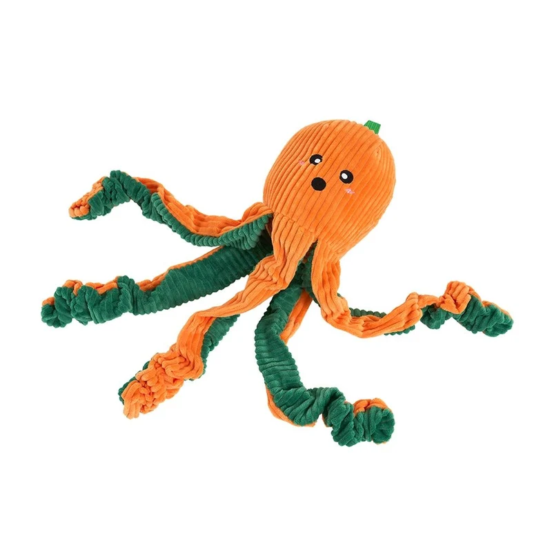 Peluche Halloween pour chien - Octopus Citrouille 🎃🐙 - ZippyPaws