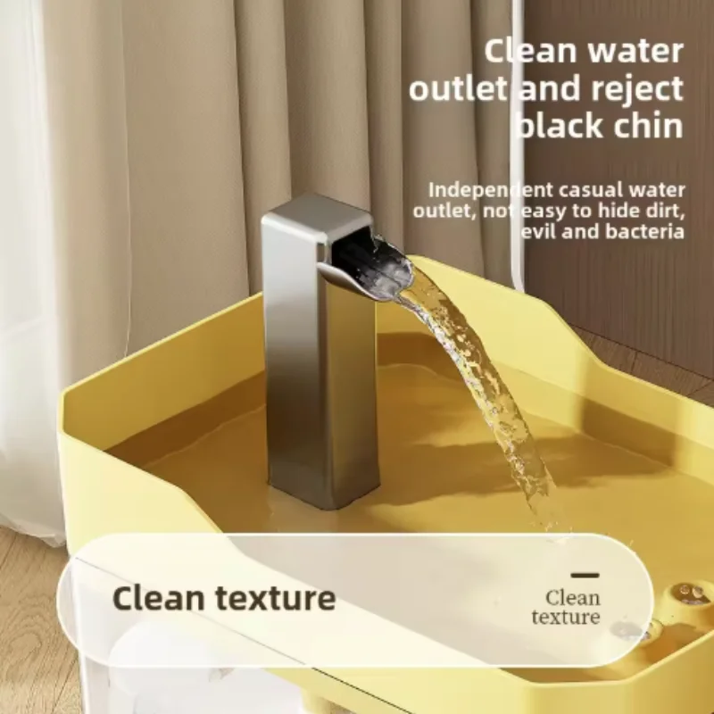 Fontaine d'eau pour chat à gros débit