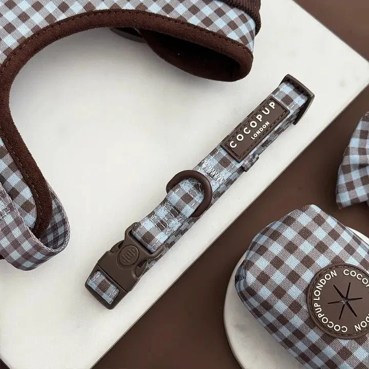 Collier pour chien à carreaux Chelsea Check CocoPup London