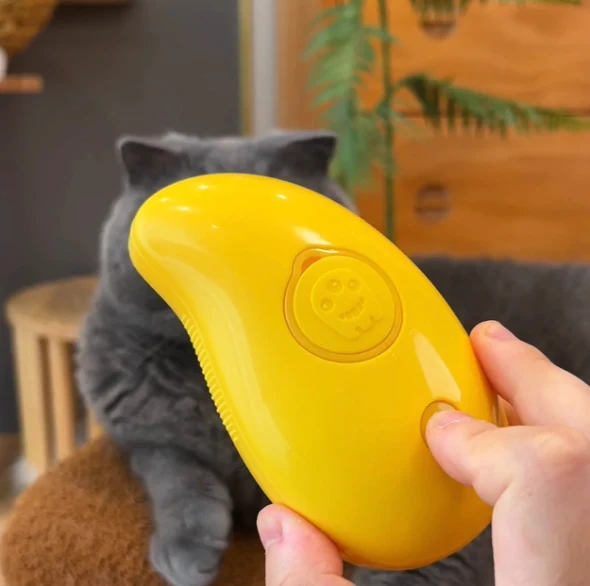 Brosse à vapeur électrique pour chat & chien