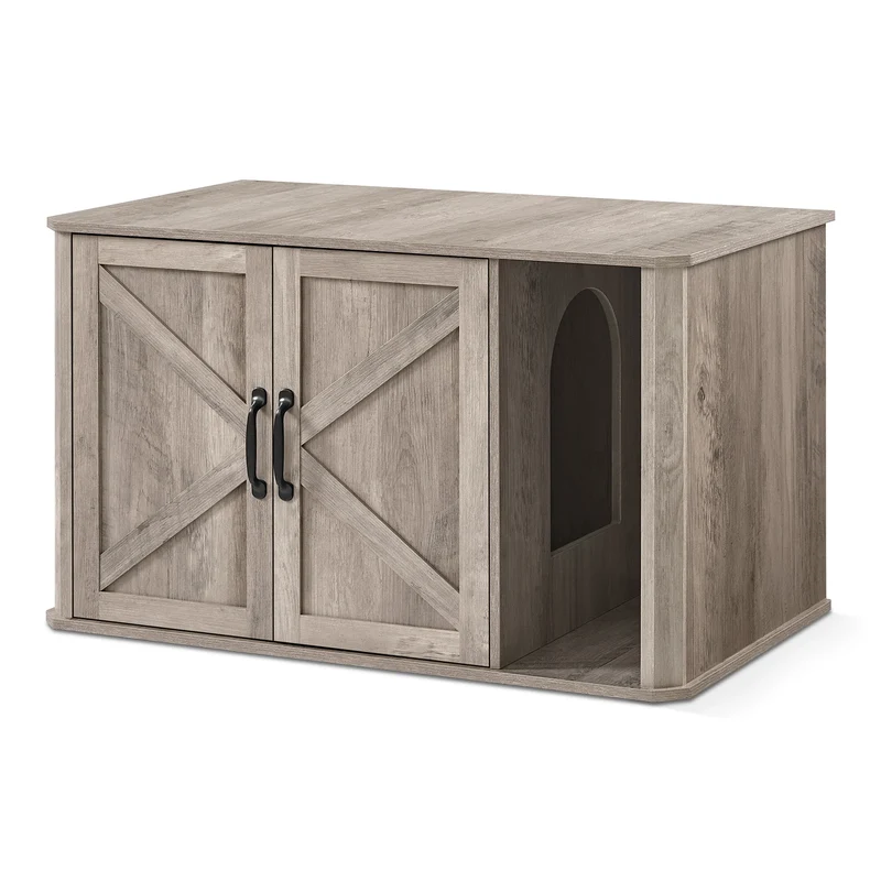 Meuble Caché pour Chat Élégant