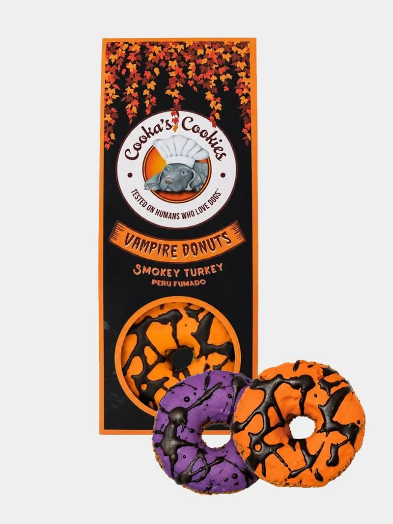 Biscuits Halloween pour chien Vampire Donuts 🧛🏻