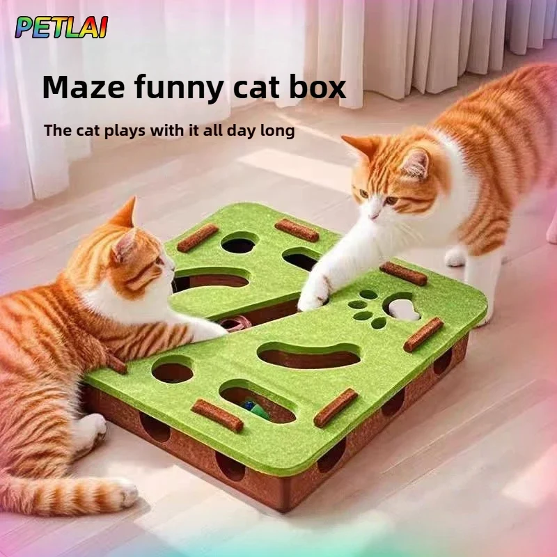 Jeu de Labyrinthe pour Chats