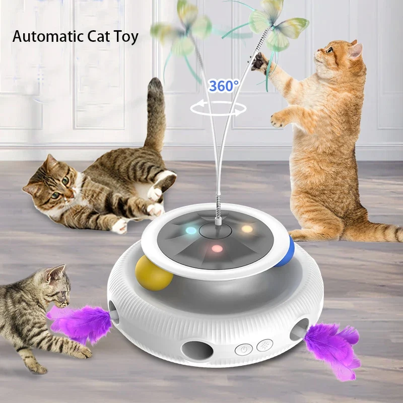 Jouet Papillon Magique pour Chats