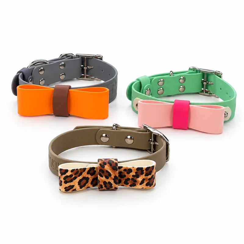 Nœud papillon pour chien et chat - Biothane 9, 16, 25 et 38 mm