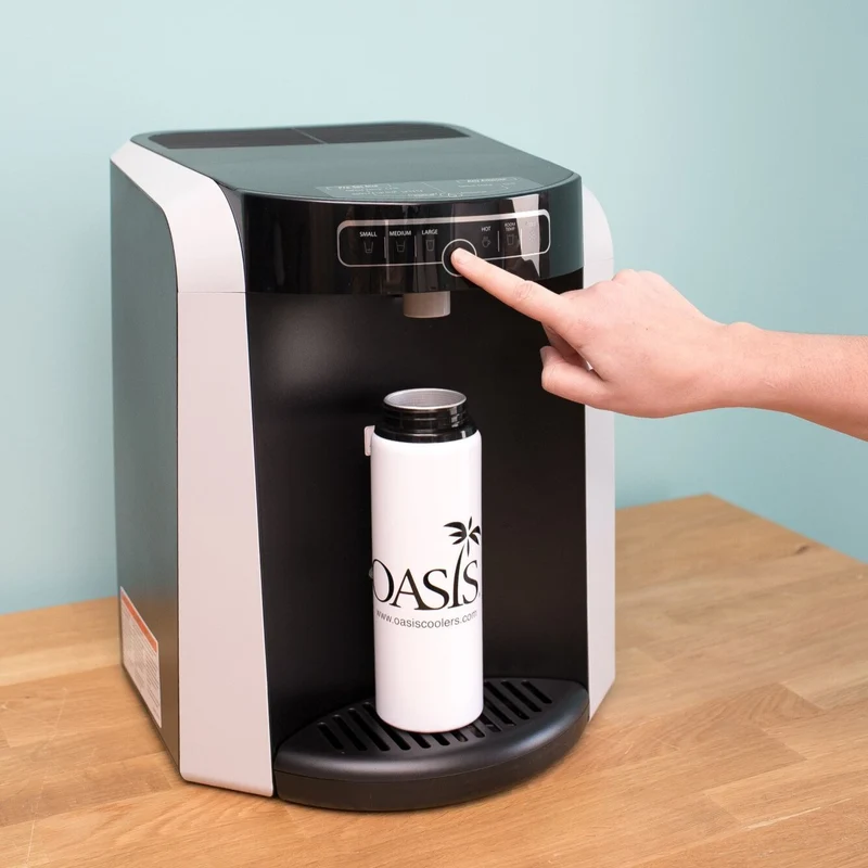 Refroidisseur d'eau de table Polaris modèle eau froide/température ambiante et eau chaude | 1 à 10 utilisateurs (5 litres/heure)