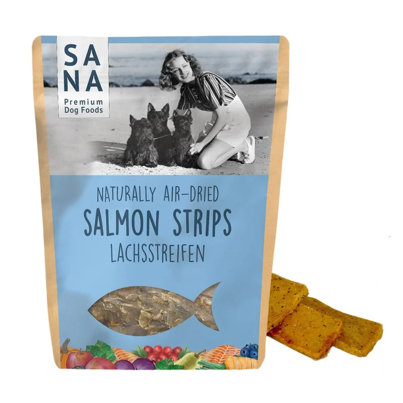 Friandise pour chien au saumon Barres SANADOG 🐟 – 100 g