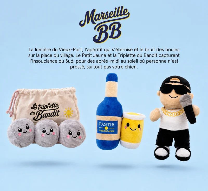 Box jouet pour chien – 2 jouets exclusifs + friandises