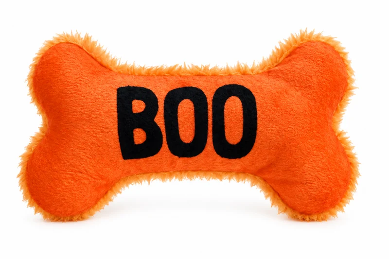Jouet Peluche Os Halloween pour Chien – Couineur 18 cm