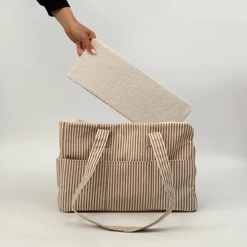 Sac de transport pour chien London Linen CocoPup London