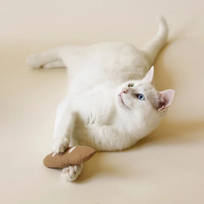 Jouet pour chat Croissant beurré Ecocat 🥐