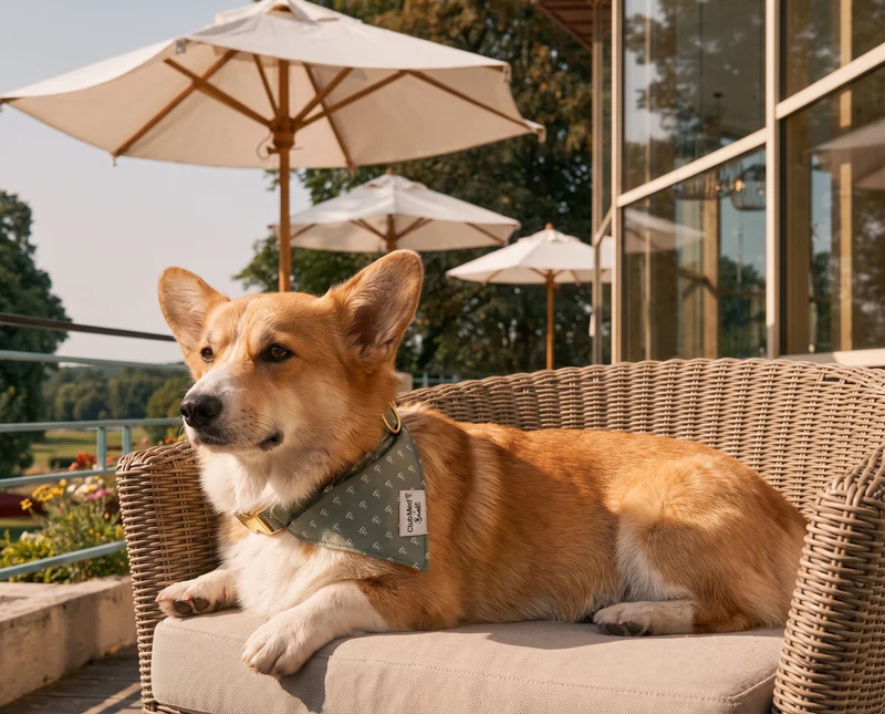 Le duo Club Med x Bandit : Bandana + Laisse