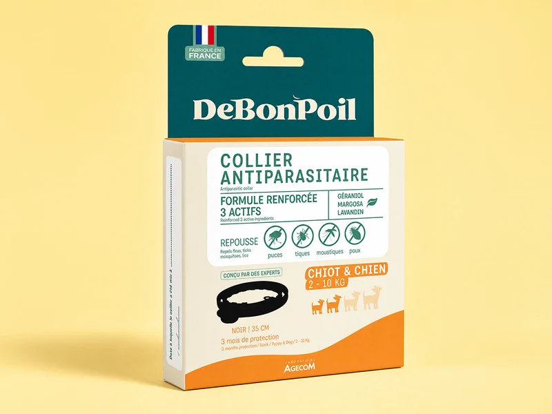 Collier antiparasitaires chien