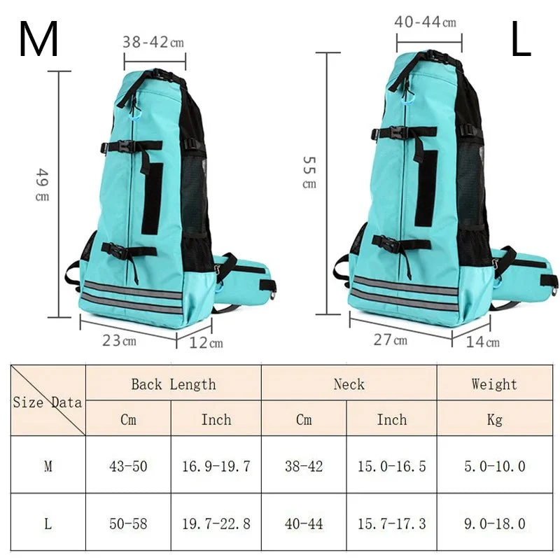 Sac a dos pour chien+randonnée