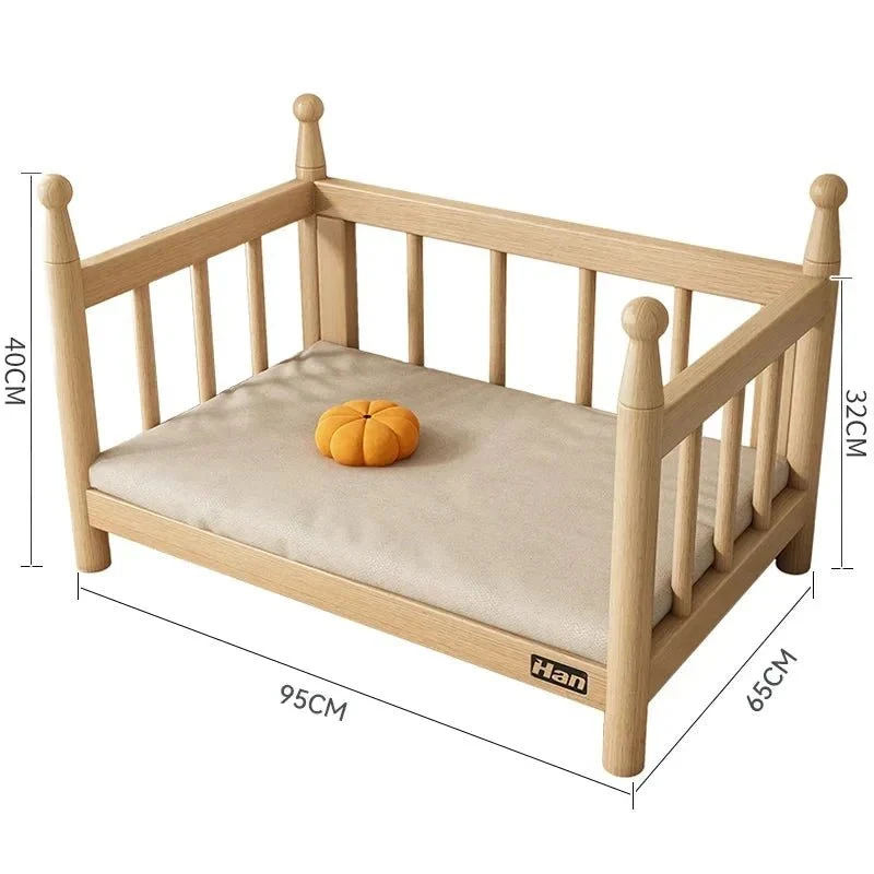 Panier pour chien bois
