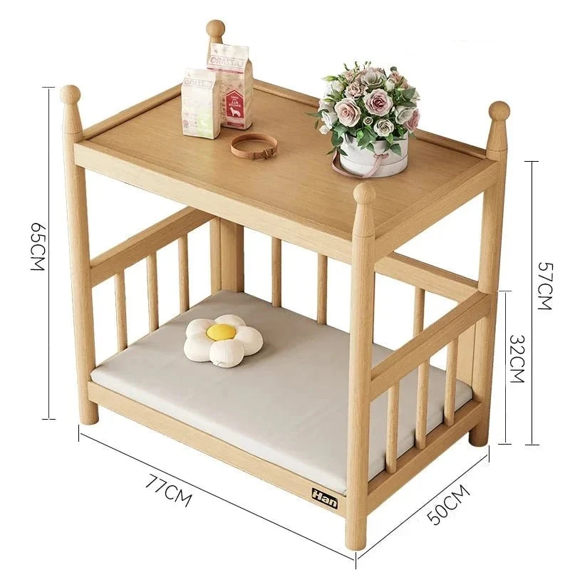 Panier pour chien bois