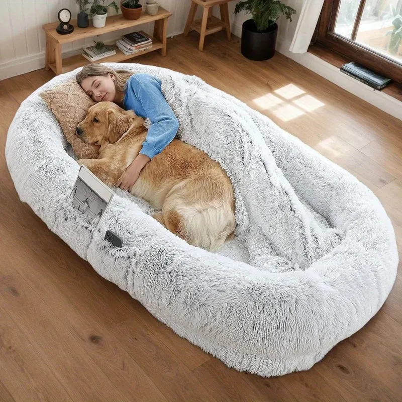 Panier pour chien pour humain