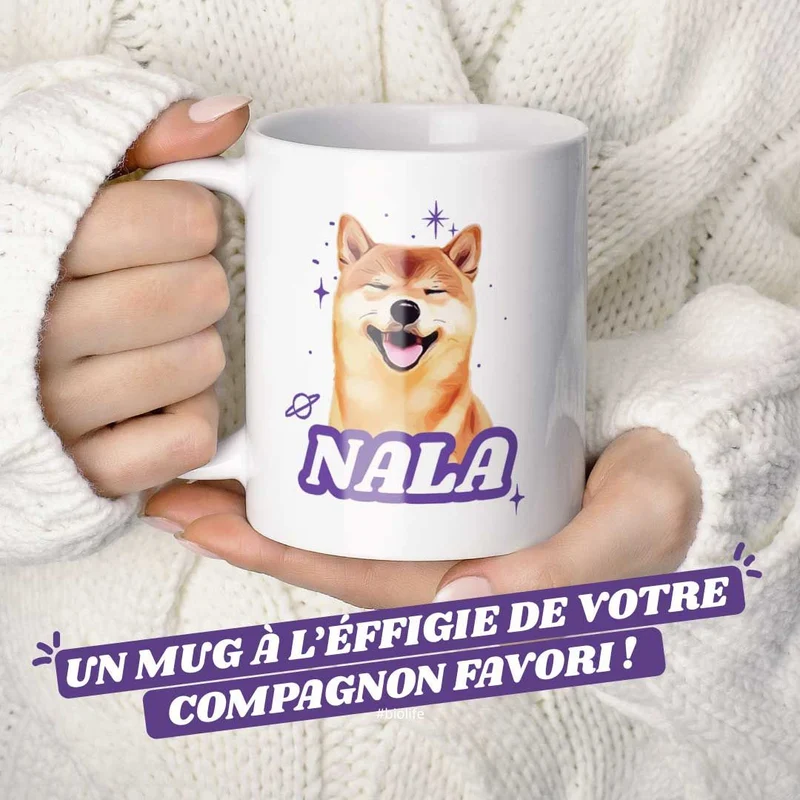 Mug personnalisé animal Cosmic