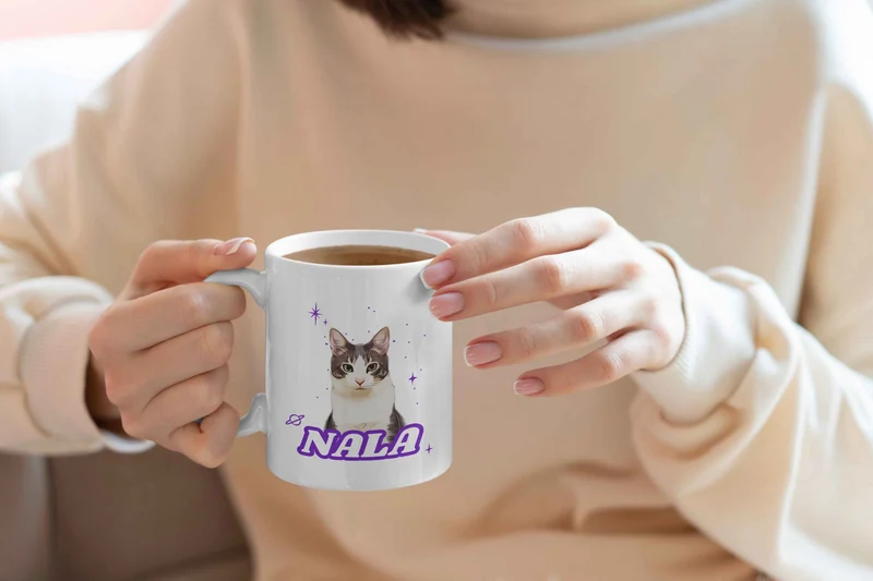 Mug personnalisé animal Cosmic