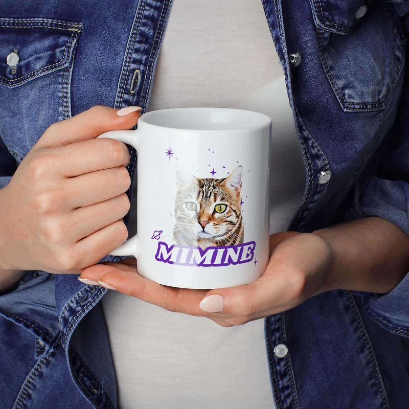 Mug personnalisé animal Cosmic