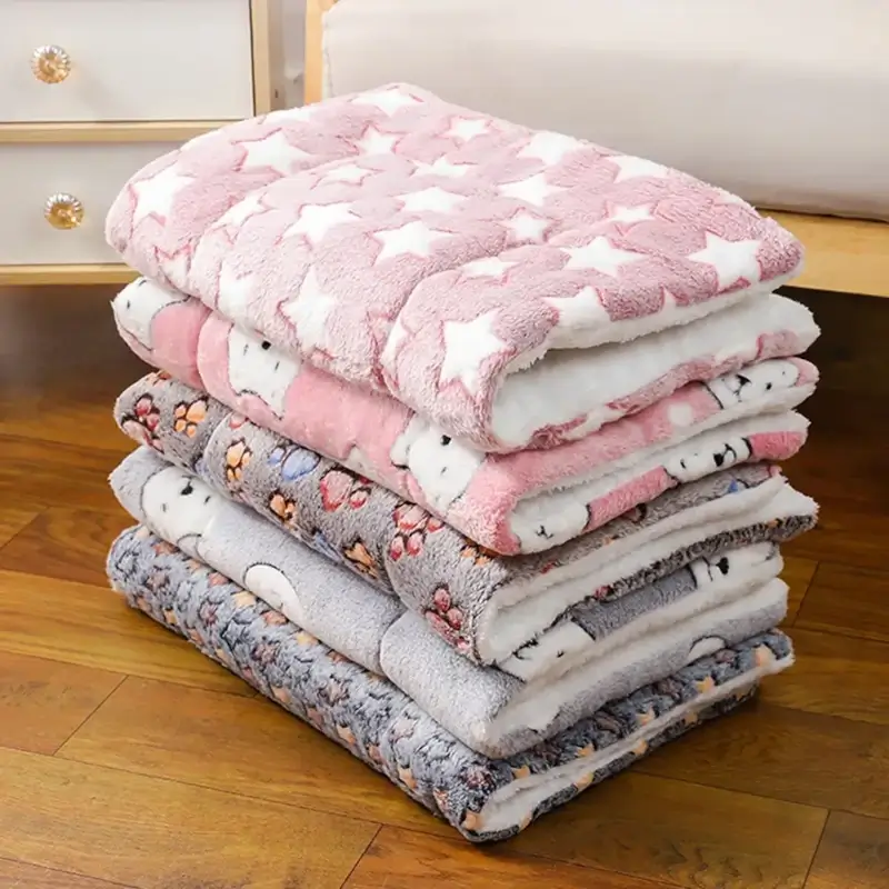 Tapis douillet pour chat – Confort absolu et style mignon