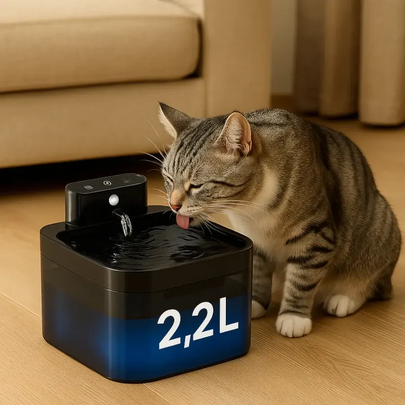 La Fontaine Intelligente AquaZen™ - Sans Fil & Détecteur de Mouvement