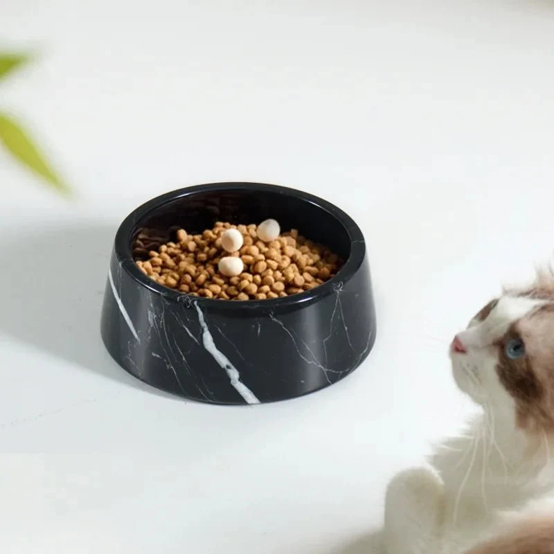 Gamelle en marbre pour chat