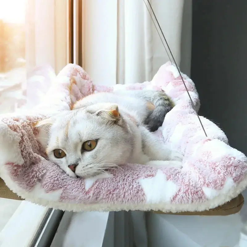 Hamac de fenêtre pour chat - Confort et vue panoramique