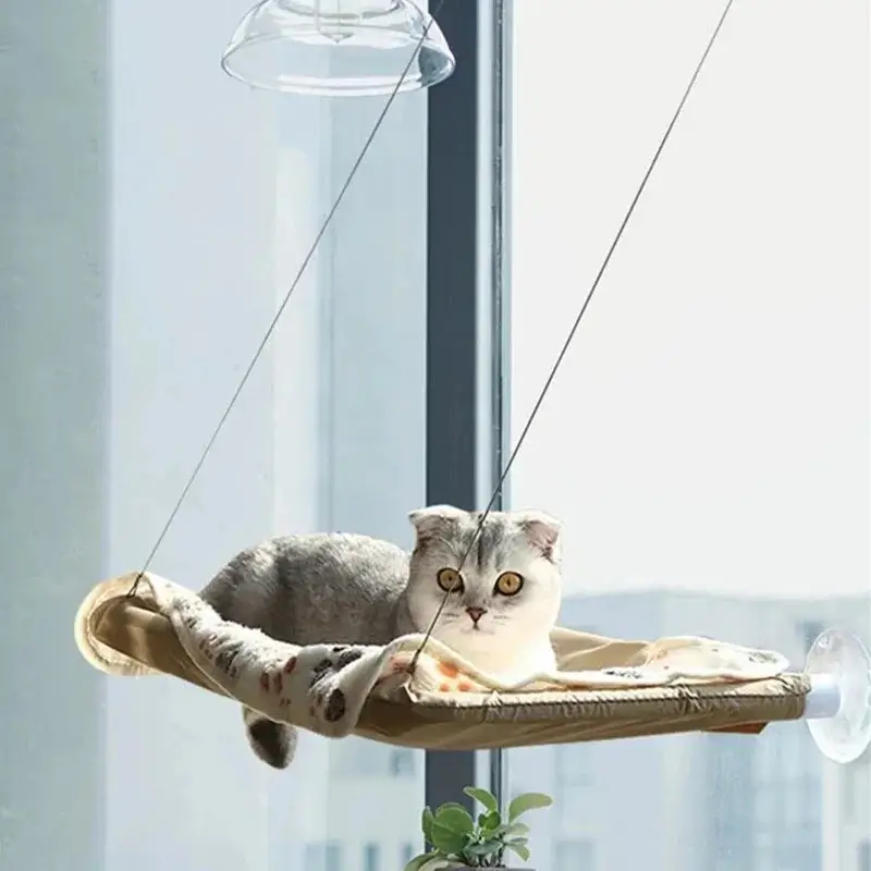 Hamac de fenêtre pour chat - Confort et vue panoramique