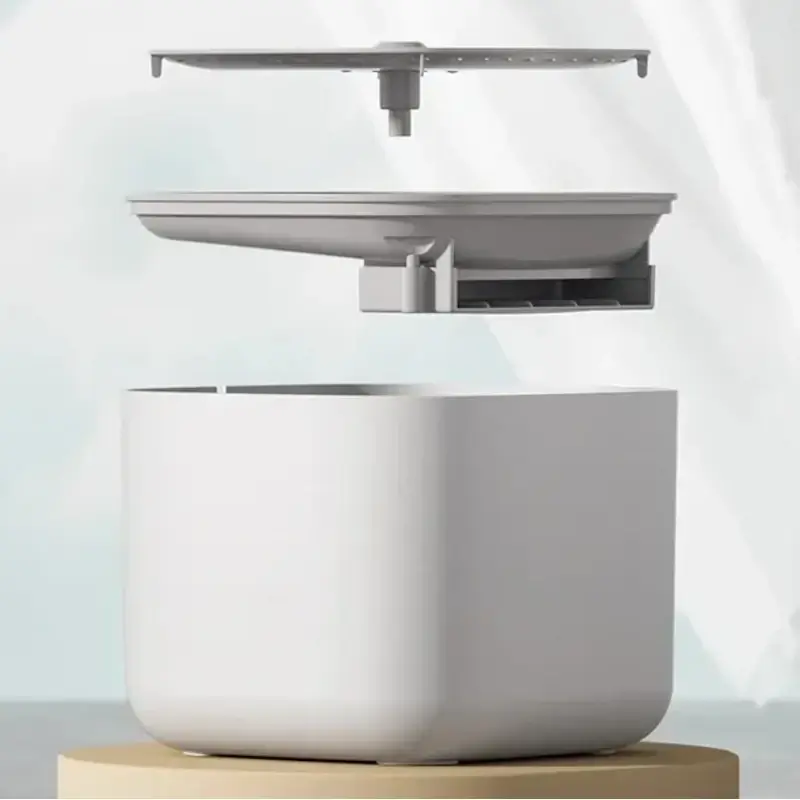 Fontaine à eau 3L pour chat – Quadruple filtration, pompe LED & recharge USB